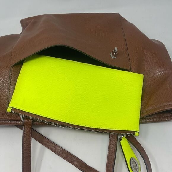 Coach Brown Authentic Shoulder Bag With Hang Tag - Picture 6 of 11